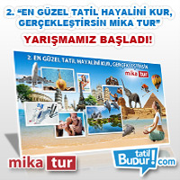 Mika Tur'dan en güzel tatil yarışması Mika Tur'dan en güzel tatil yarışması